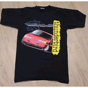 Vintage 90's Single Stitch Thunderbird T Shirt Size M Made In USA